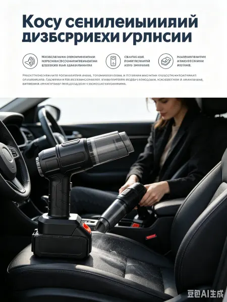 JVC Беспроводной автомобильный пылесос для чистоты