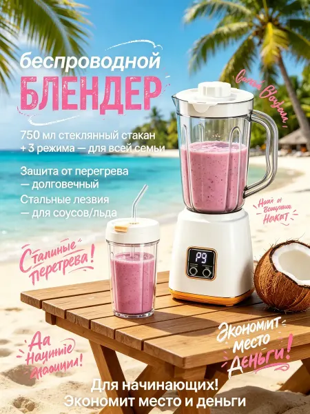 Блендер стационарный мощный качественный