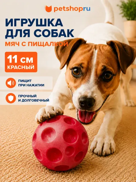 Yami-Yami Игрушка для собак "Мяч планета", 11 см