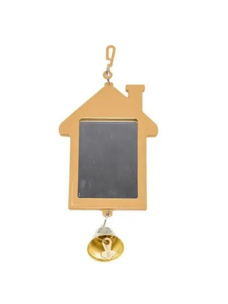 HomePet Зеркало Избушка для птиц, 5х 7 см
