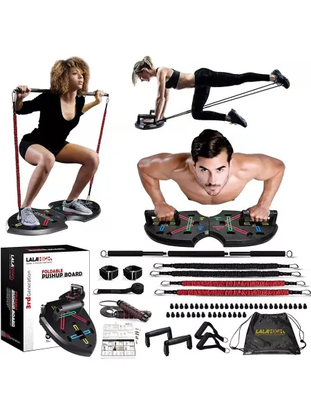 Многофункциональный фитнес тренажер LALAHIGH PushUpBoard