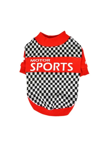 PUPPIA Футболка для собак "Racer", красная