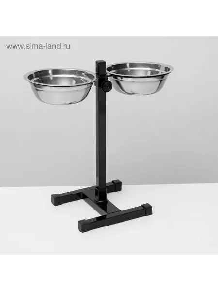 Удобная подставка для кормления и воды