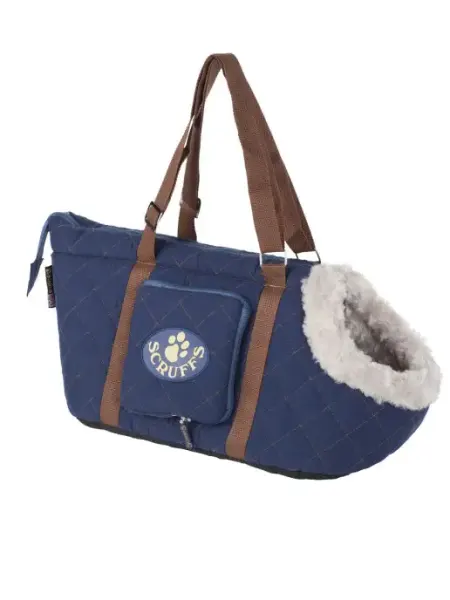SCRUFFS Сумка-переноска для собак "Wilton", коричневая, 38х20х24 см