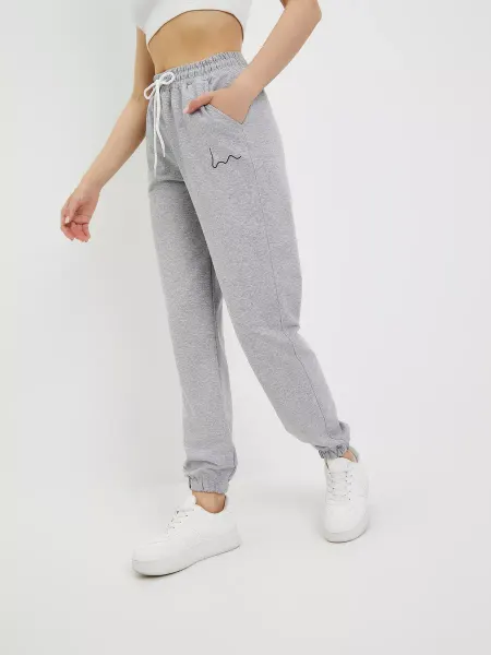 Huong collection Спортивные брюки бананы на резинке
