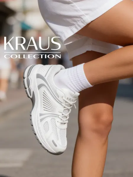 KRAUS Collection Кроссовки женские белые