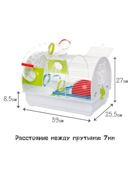 VOLTREGA Клетка для грызунов 39х25.5х27см