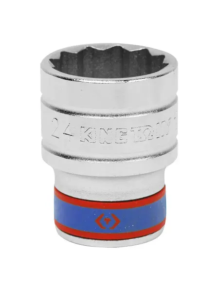 KING TONY Головка торцевая стандартная 1 2" 24 мм 433024M