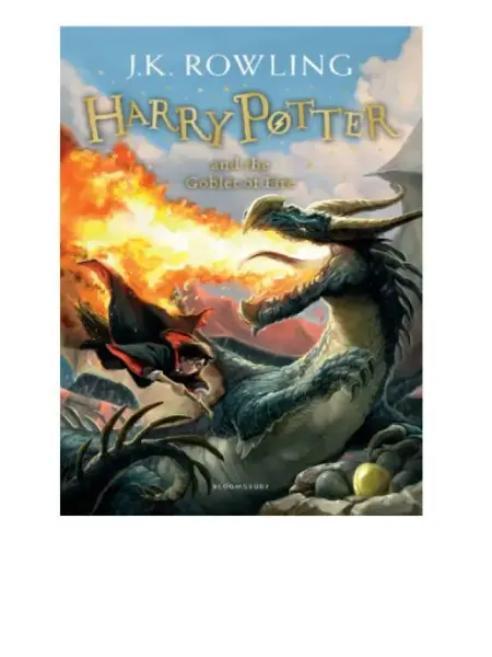 BLOOMSBURY Harry Potter and the Goblet of Fire