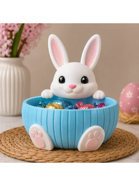 Декоративная конфетница “Кролик” (3D печать)