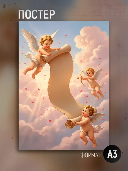 Valentine Day Постер Любовь 14 февраля