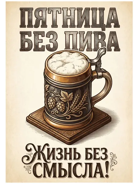 Постер на стену (АгитацияМотивация) П12 17