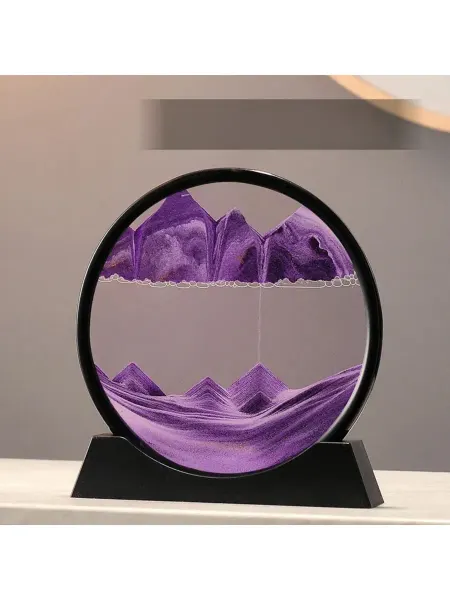 Песочная движущаяся картина 3D живой пейзаж с песком
