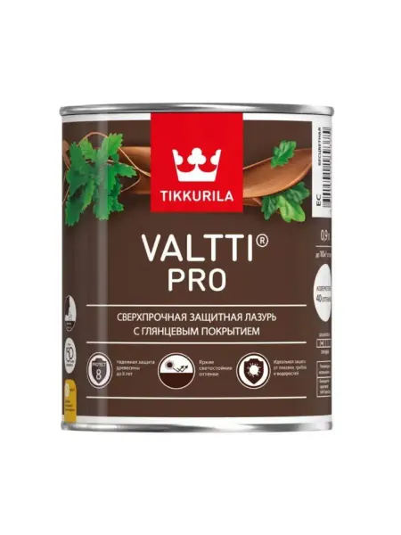 TIKKURILA Антисептик для дерева Valtti Pro 0,9л палисандр