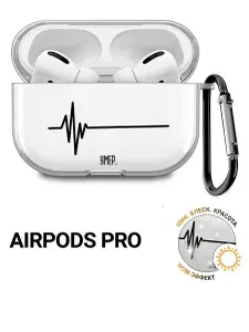 Прозрачный чехол для наушников Apple Airpods Pro с 3D принтом "Dead"