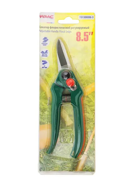 WMC Tools Секатор флористический (L-215мм),в блистере