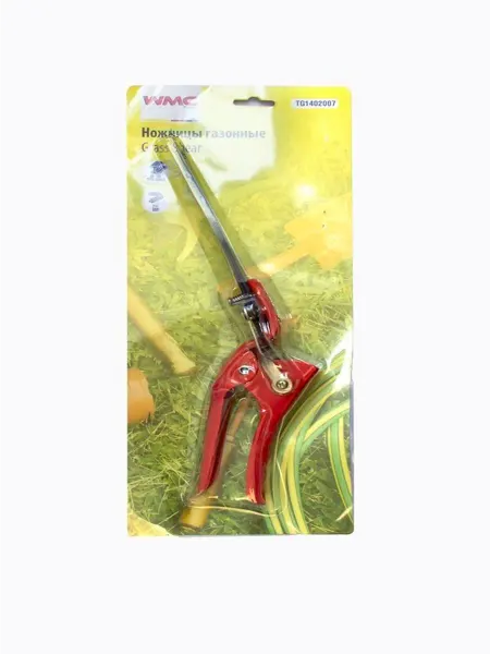WMC Tools Ножницы газонные с фиксацией(L-300мм, L лезвий-105мм)