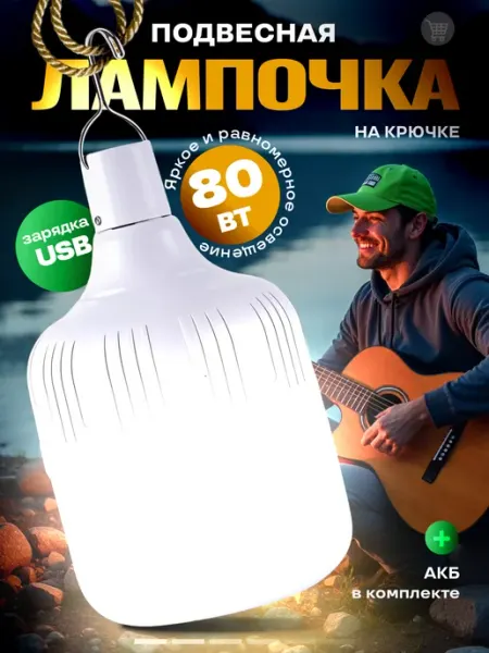 Plannedu Лампочка аккумуляторная подвесная