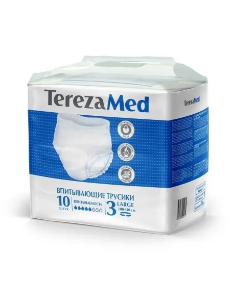 Terezamed Подгузники для взрослого трусы Терезамед Large N3 10 штук L