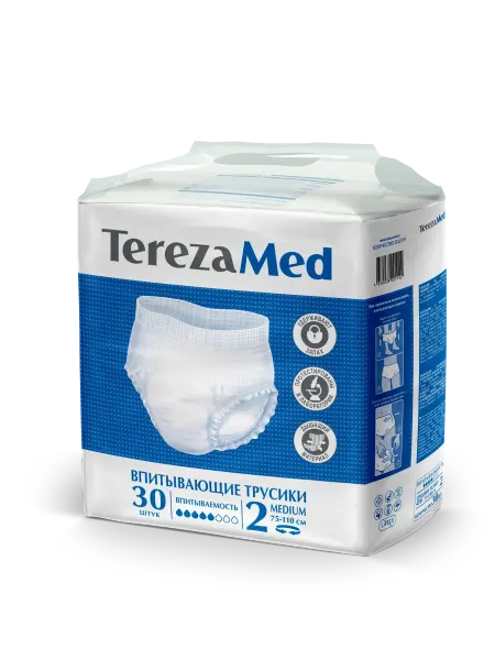 Terezamed трусы-подгузники для взрослых medium (№2) 30 шт