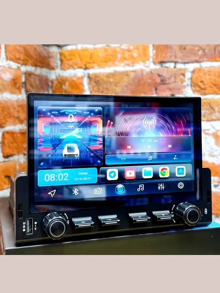 Bos Mini K72 Монитор, для всех автомобилей, сенсорный, 7 дюймов, 4 ГБ/64 ГБ, Android