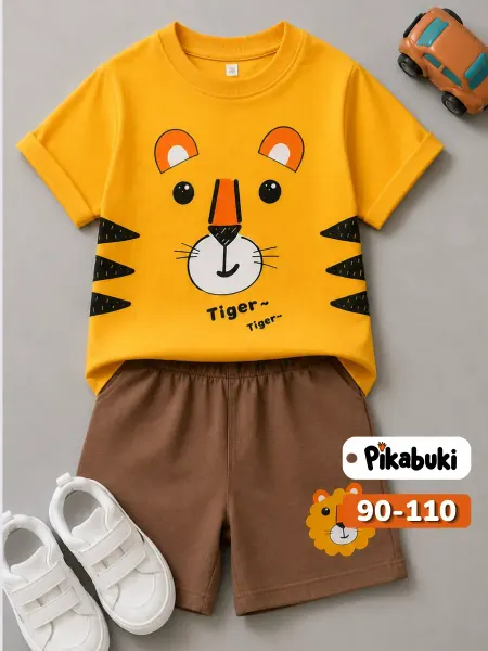 PIKABUKI Костюм детский футболка с шортами