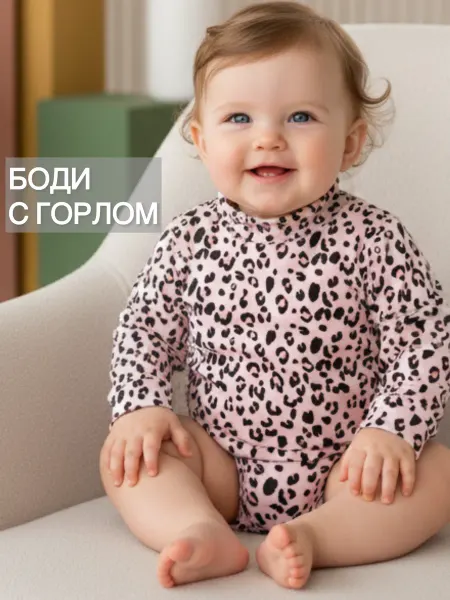 Sladusiki Боди-водолазка для малыша