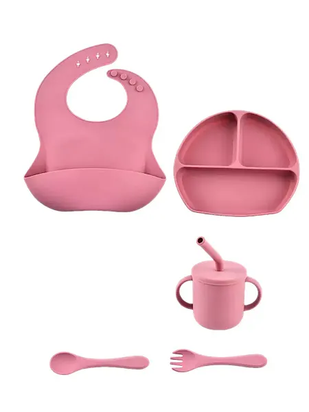 Feeding Sets Elite Набор силиконовый для кормления 6 предметов