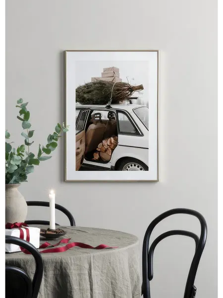 Onllyart Постер 21x30 Праздничный автомобиль