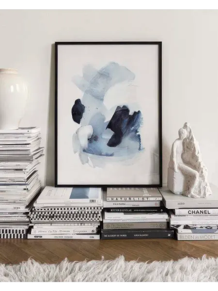 Onllyart Постер 21x30 акварельный блюз №1