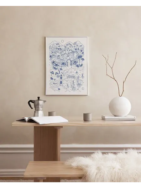 Onllyart Постер 21x30 Приморское лето