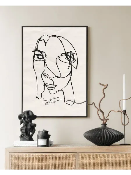 Onllyart Постер 21x30 Портретный эскиз №2