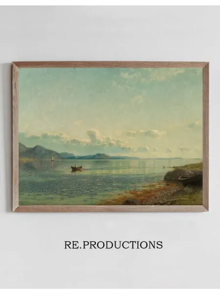 Re.productions Постер Fra Bømmelfjord - Amaldus Nielsen