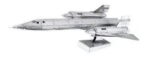 3D-пазл металлический - Самолёт-разведчик SR-71 Blackbird
