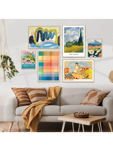 Onlly.art Интерьерные постеры деликатные силуэты и пластика линий