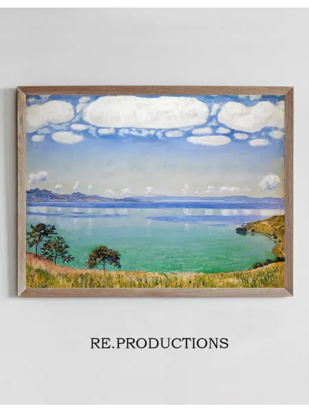 Re.productions Постер Lake Geneva From Chexbres - Ferdinand Hodler