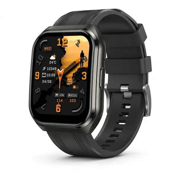 Смарт-часы HOCO Watch Y44, Bluetooth-звонки, экран 1,83", IP68