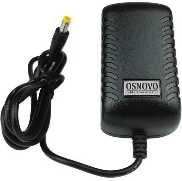 Блок питания OSNOVO AC-DC 12 В, 12 Вт, корпус пластиковый (PS-12012)