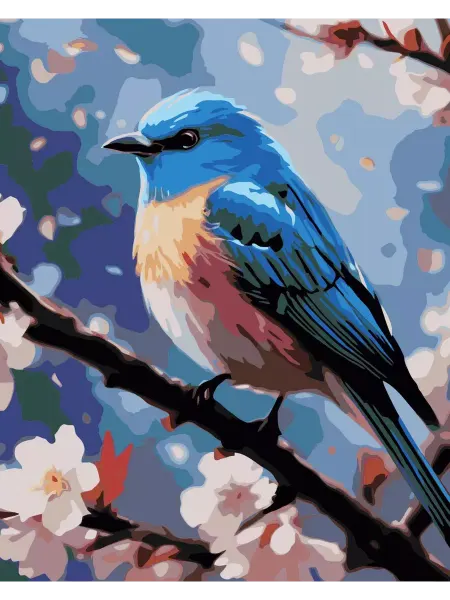PaintPrint Картина по номерам птица