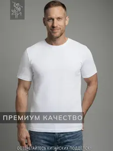 Футболка АРТимперия белая базовая хлопковая