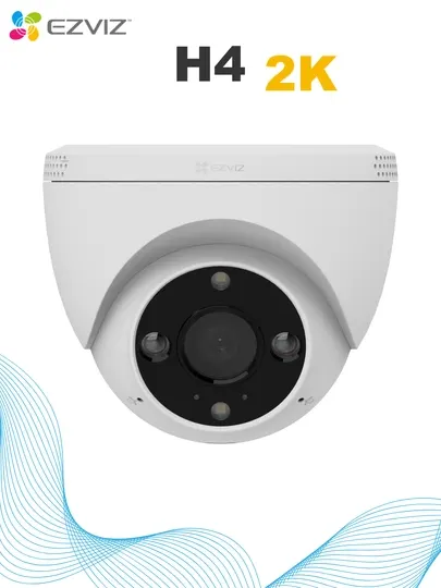 Камера Ezviz c микрофоном и двусторонним аудио WiFi CS-H4 3MP