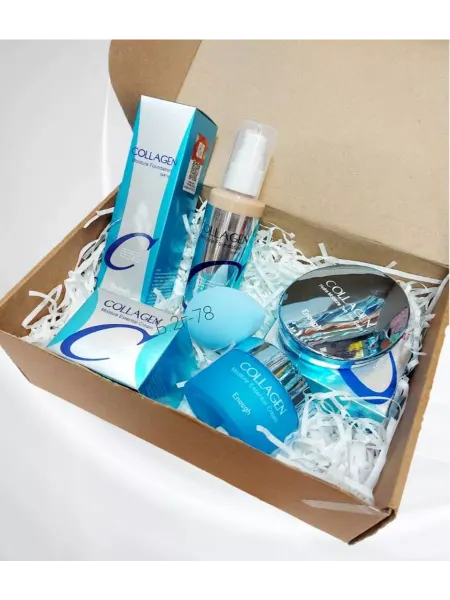 Boro-Boro Beauty Подарочный набор Комплект от Collagen 4в1