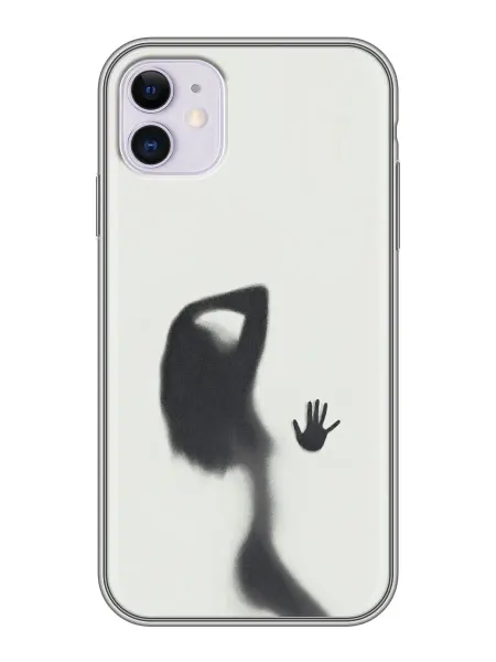 ChesnoCase Чехол на Iphone 11 Женский силуэт для девушки