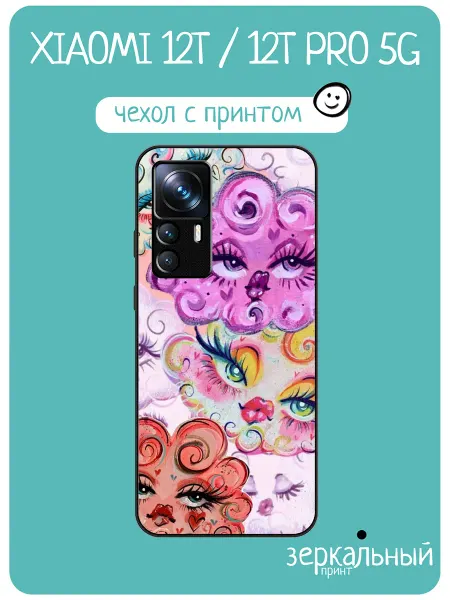 INCoverCase Чехол на Xiaomi 12T принт с рисунком