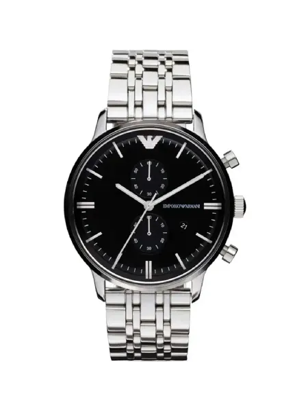 Emporio Armani Часы наручные серебристые Armani AR0389 оригинал