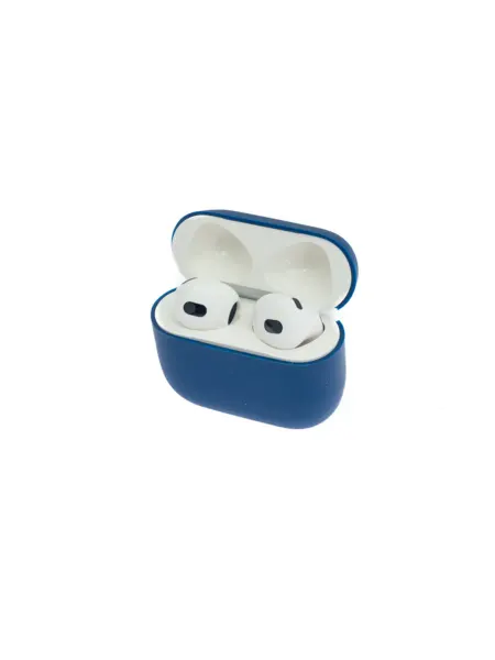 NoName Чехол для наушников Airpods 3 Silicone без карабина темно-си