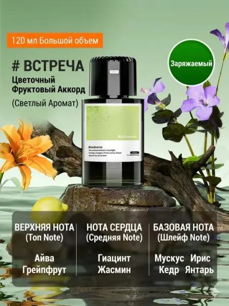 Аромадиффузор автомобильный, автоматический, 120 мл, 4 аромата