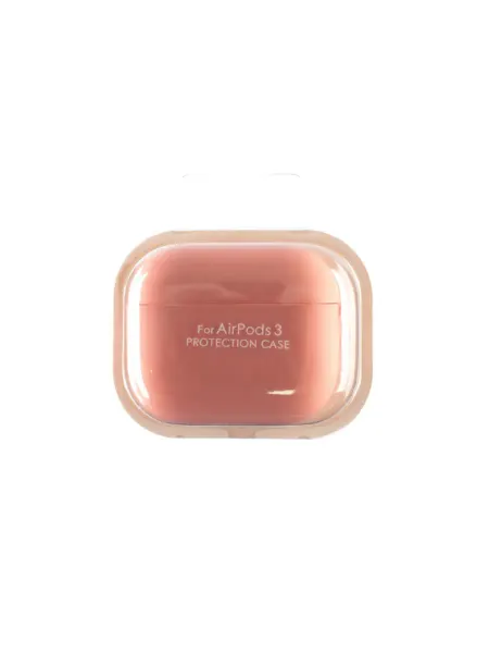 NoName Чехол для наушников Airpods 3 Flannelette светло-розовый