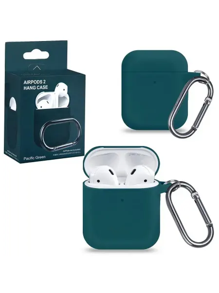 Удобный защитный чехол с карабином для AirPods