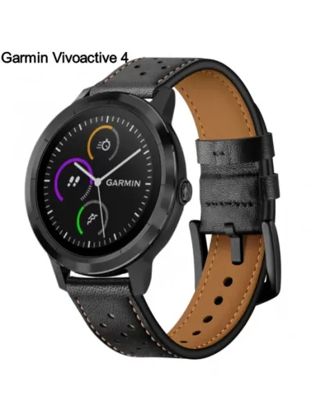 MyPads Сменный ремешок браслет из эко кожи для Garmin Viv
